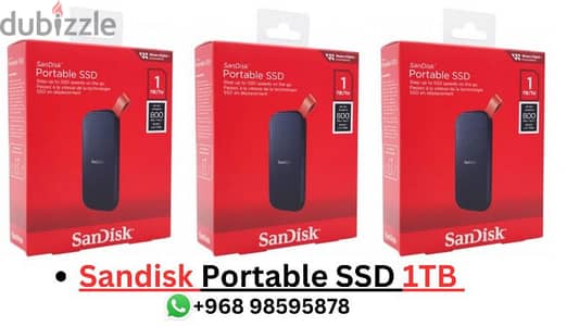 SANDISK PORTABLE SSD 1TB