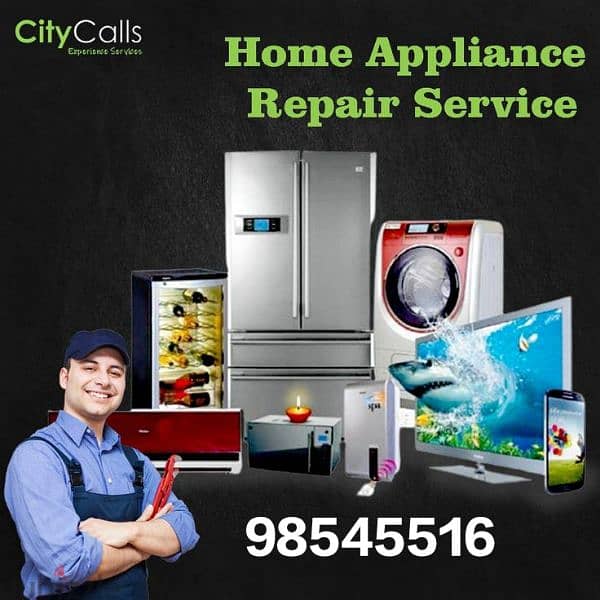 all types auto washing machine refrigerator Ac repair and service 0