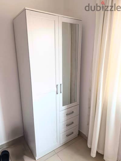 2 door wardrobe