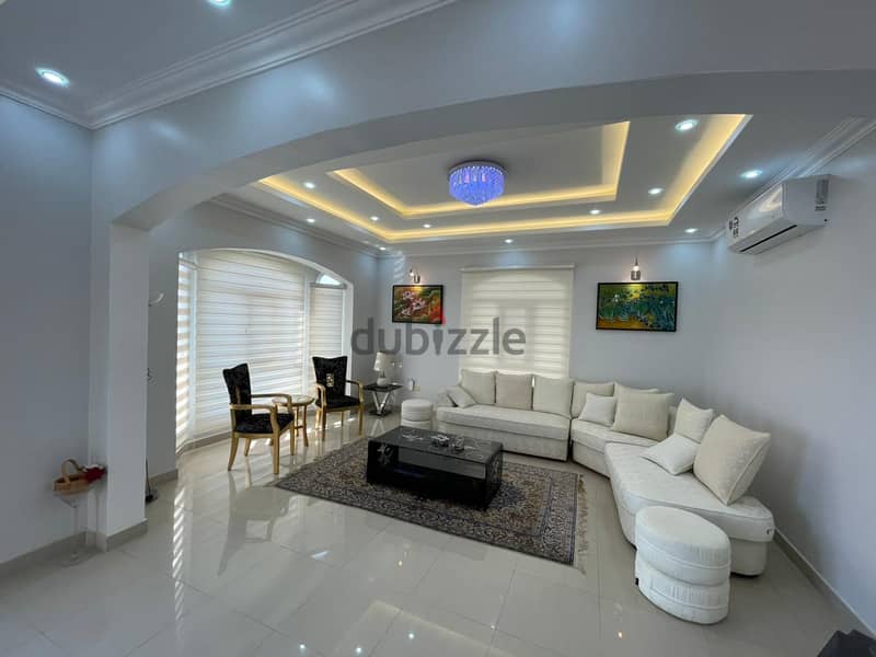 ADV107**5BHK furnished Luxurious standalone villa for rent in Al Hail 11