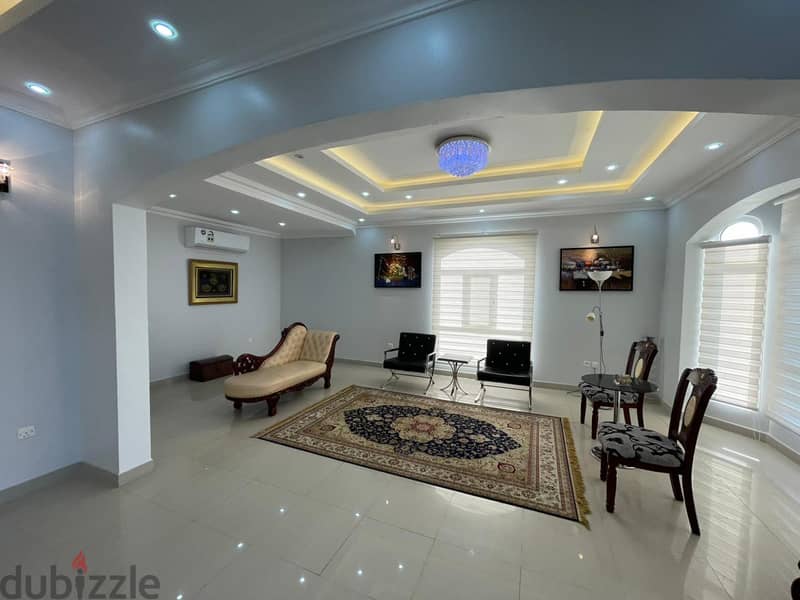 ADV107**5BHK furnished Luxurious standalone villa for rent in Al Hail 14