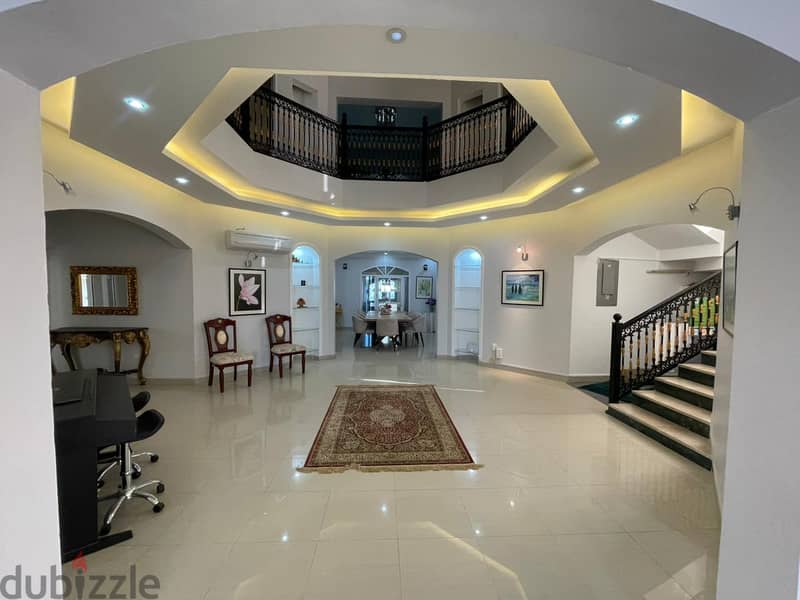 ADV107**5BHK furnished Luxurious standalone villa for rent in Al Hail 15