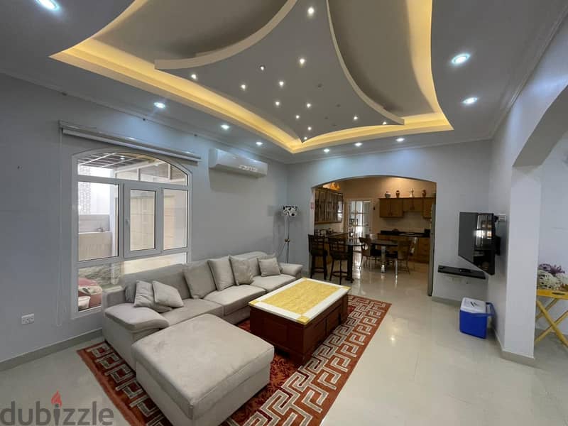 ADV107**5BHK furnished Luxurious standalone villa for rent in Al Hail 17