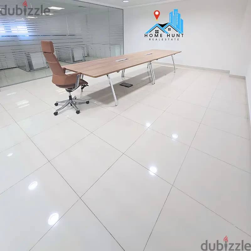 AL QURUM | 298 SQM FURNISHED OFFICE IN PRIME LOCATION FOR RENT 6