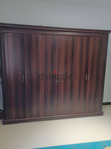 للبيع سرير نوم مزدوج خشب صاج For sale double bed made of teak wood 0