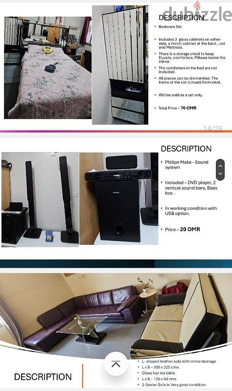 Things for sale (Furniture, bed,sofa,cabinet,cupboard) 5