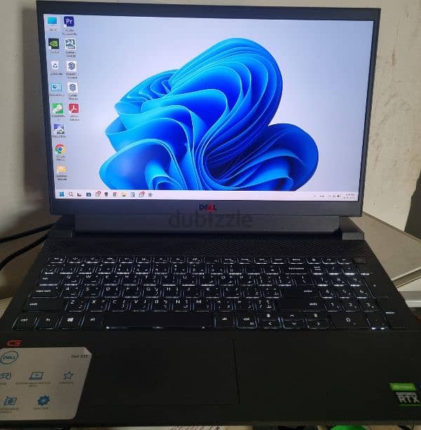 Dell G15 gaming laptop 5511 i7 11800H Rtx 3060 0