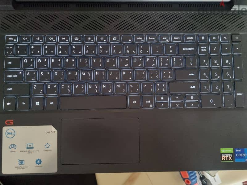 Dell G15 gaming laptop 5511 i7 11800H Rtx 3060 1