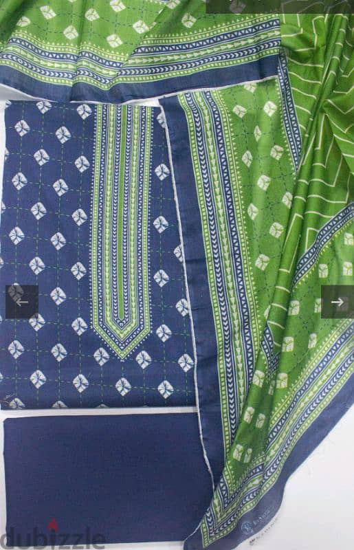 Three piece lawn suits new design Pakistani brand 10