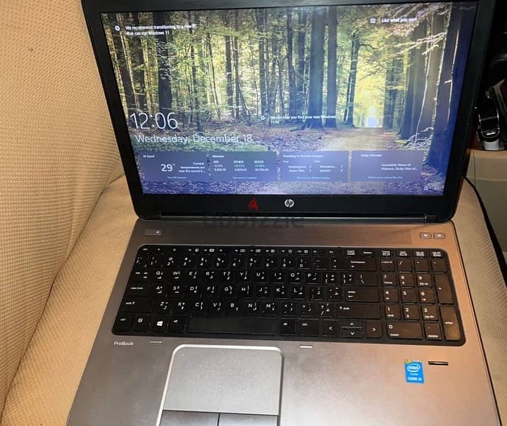 Laptop HP used like new-لابتوب اتش بي نظيف جدا 2