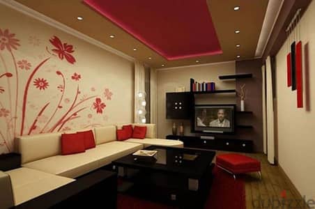 we do all type of painting work like decor and gypsum partition