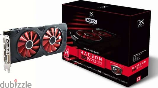 Amd xfx rs 570 4Gb graphics card