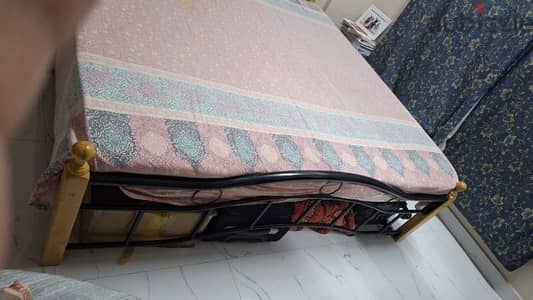 bed with mattress for sale all in good condition