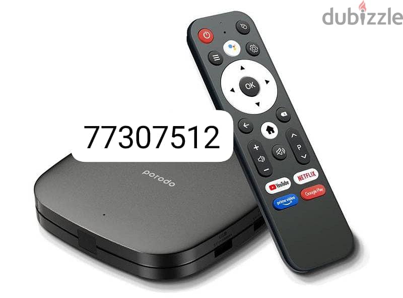 New 4K tv Box with One year subscription 0