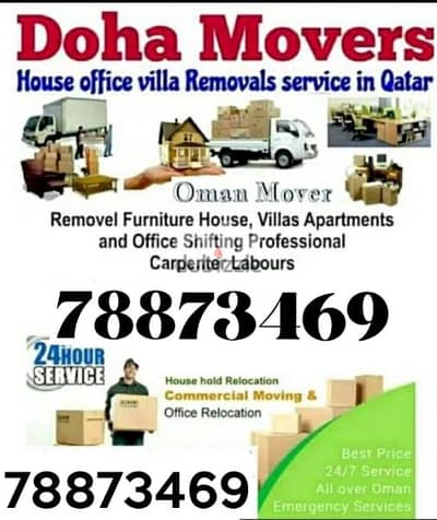 Best Muscat Mover and Packer House shifting office villa stor