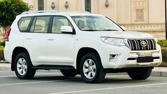 Toyota Prado 2019 v6 gcc spec oman