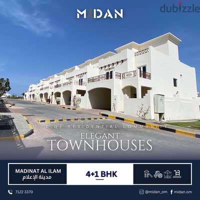 MADINAT AL ILAM | EXCELLENT 4+1 BR TOWNHOUSE