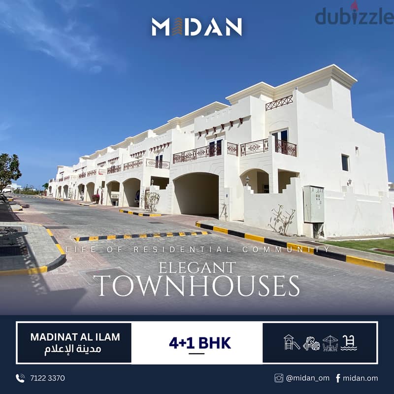 MADINAT AL ILAM | EXCELLENT 4+1 BR TOWNHOUSE 0