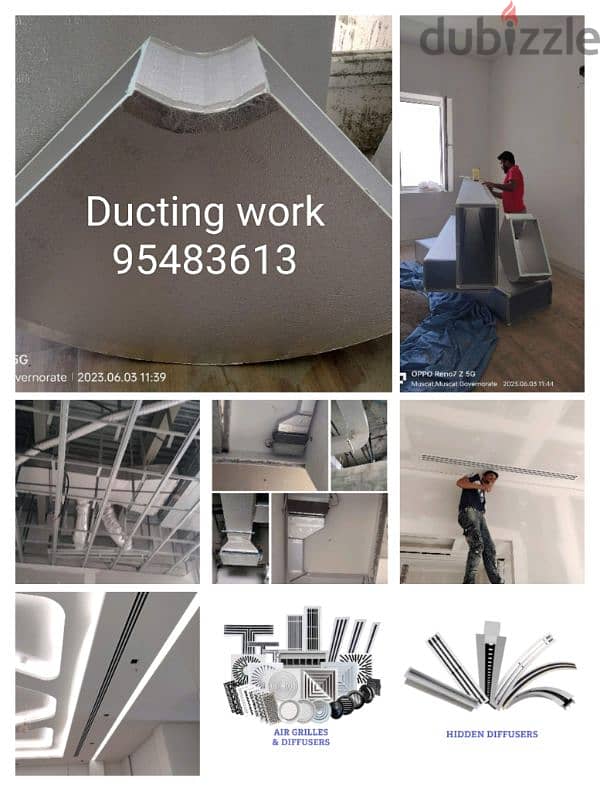 شركة المكيفات  AC Service / Ducted works 6