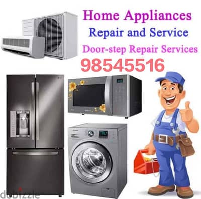 all types auto washing machine refrigerator Ac repair and service