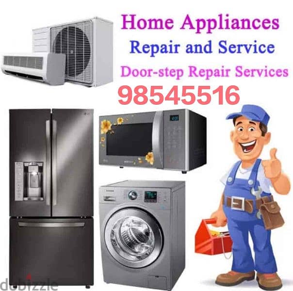 all types auto washing machine refrigerator Ac repair and service 0