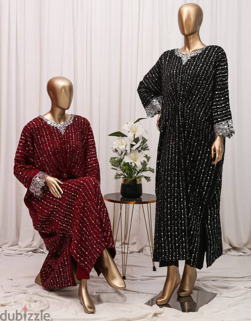 Beautiful kaftan 2 pc this Eid n Wedding season world wide delivery 3