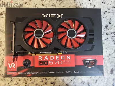 XFX AMD Radeon™ RX 570 RS 4GB XXX Edition Graphics card