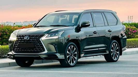 Lexus LX-570-s black edition kuro 2021