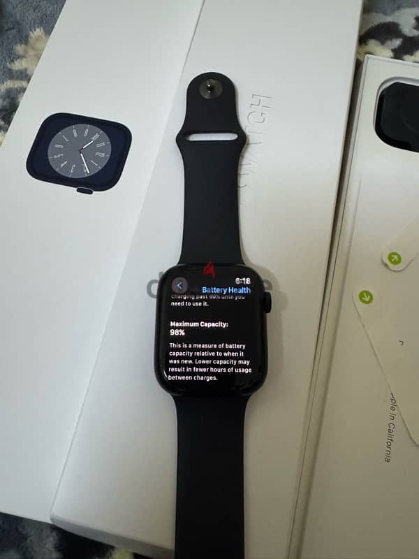 Apple Watch Series 8 45mm condition like brand new 1