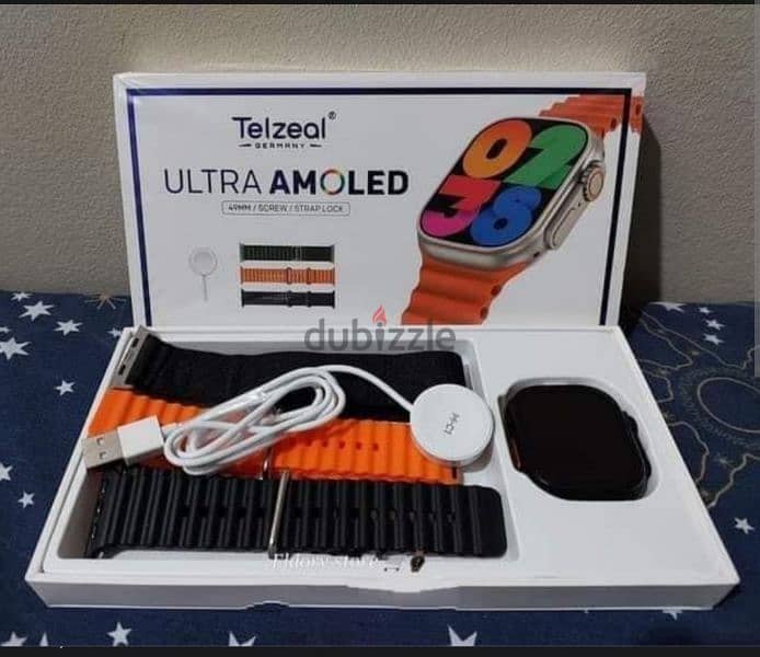 Telzeal ultra 2 unopened ساعه مشابهه لساعة آبل ما مفتوحه 4