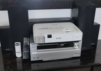 Complete DOLBY ATMOS Home Theatre AVR,  Speakers & Epson Projector