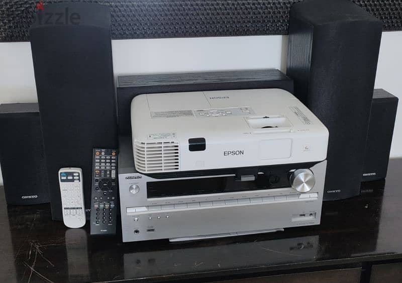 Complete ONKYO DOLBY ATMOS Home Theatre with Epson Projector 0