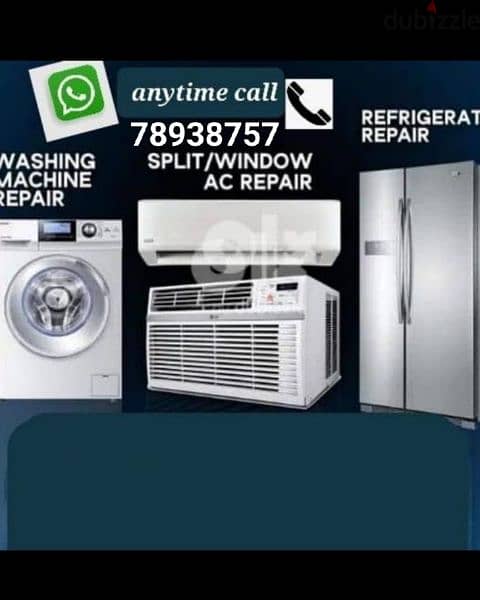 ALL TYPE AC AUTOMATIC WASHING MACHINE AND FRIDGE REPAIRS 0