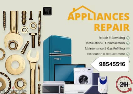 all types auto washing machine refrigerator Ac repair and service