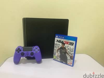 ps4 slim 500Gb 1 joystik 1 game 50 OMR