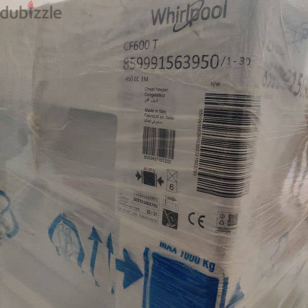 whirlpool freezer new 2