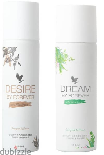 forever desire and dreams body spray for male and female