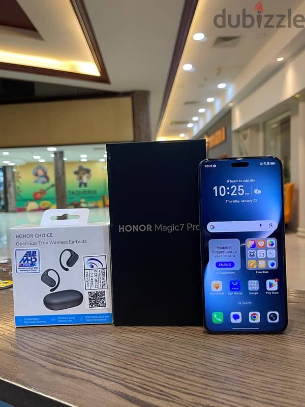 Honor magic 7 Pro 512 GB brand new with gift 3