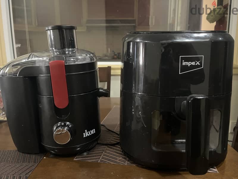 Air fryer and juicer 0