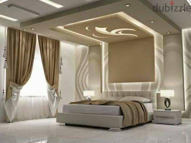 house decorating gypsum ceiling gypsum partition all kind of paint 2