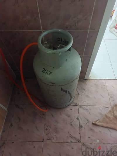 Gas cylinder and Manual 3 Burner Gas Stove (chulla)