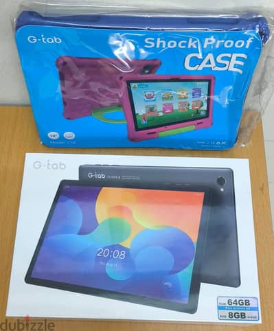 Box Pack with 1 Yr warranty G-Tab C10 Tablet/10.1"/8GB+64GB at RO 28