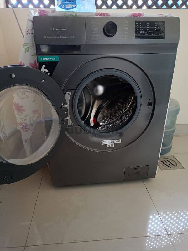 Washing machine front load 6kg 0