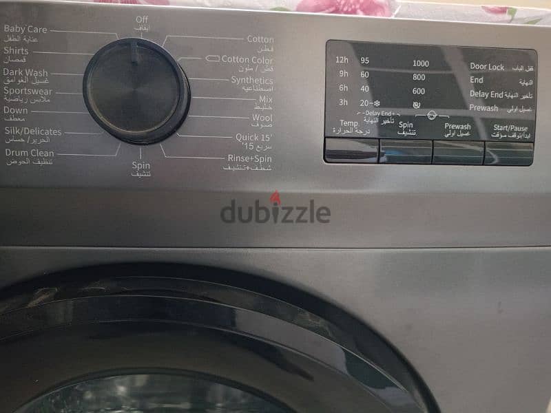 Washing machine front load 6kg 2