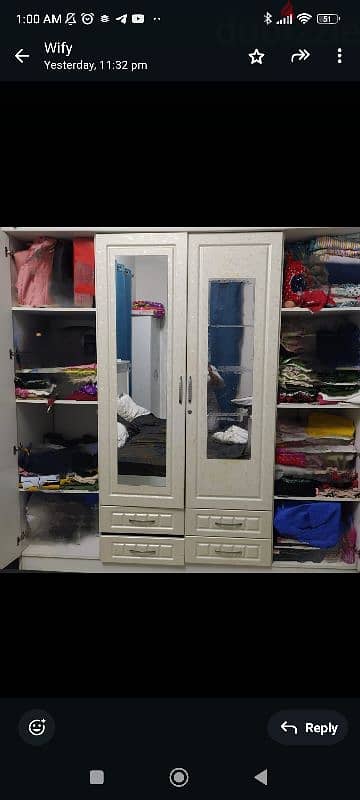 4 Doors Wardrobe 2