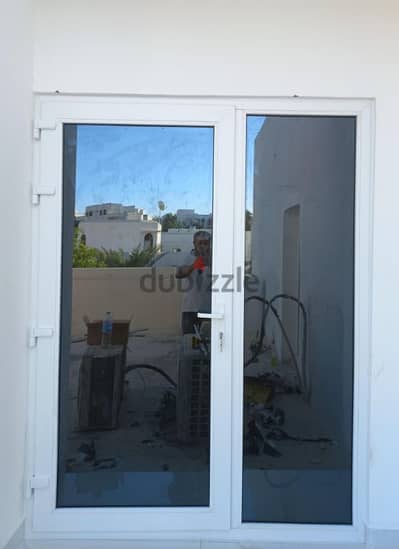 UPVC Door frosted glass