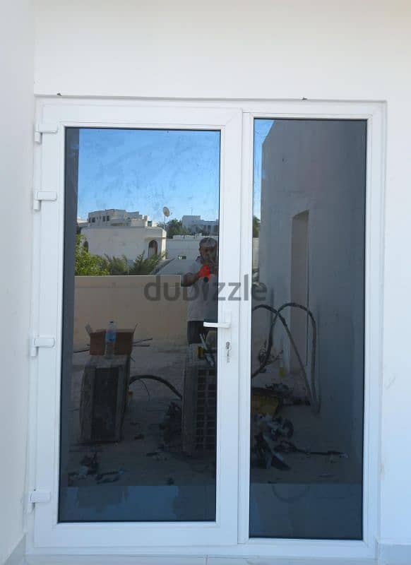 UPVC Door frosted glass 0