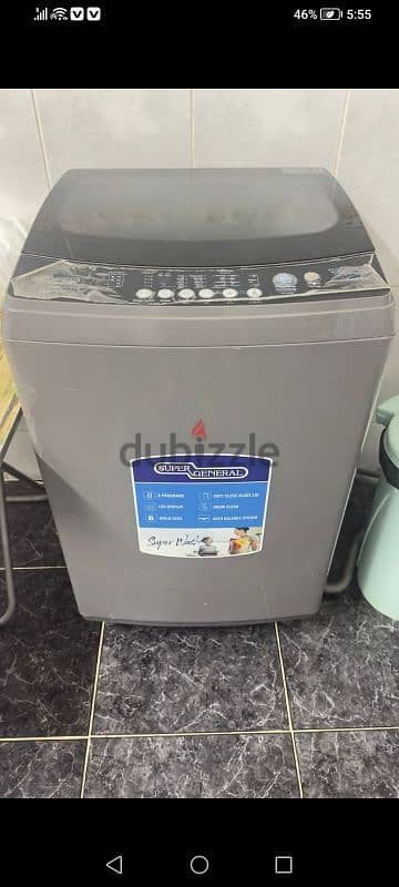 good condition washing machine firdge