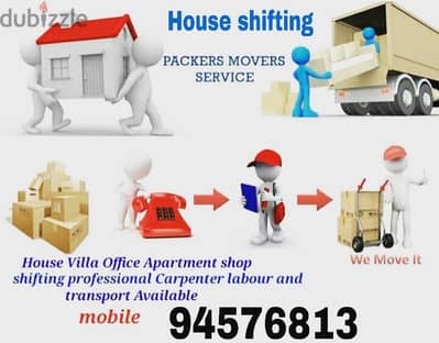 movers and packers house office shifting transport services