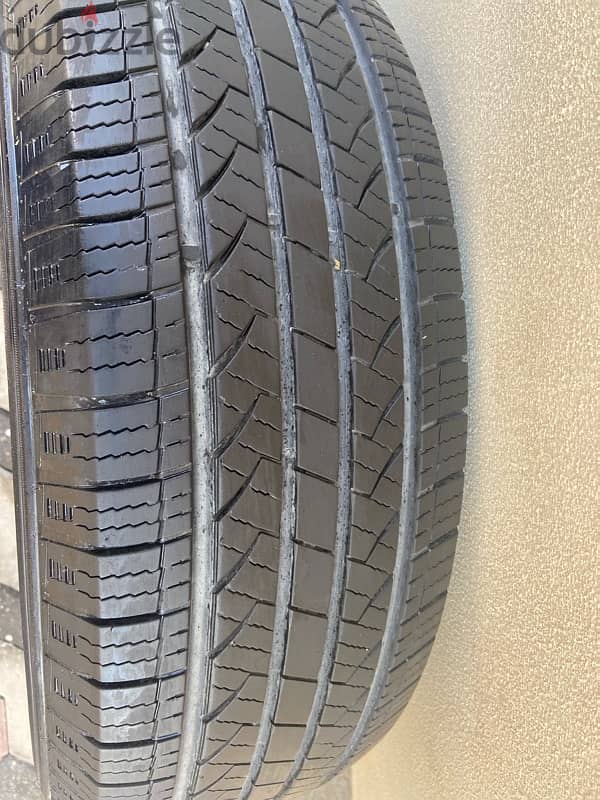 للبيع إطارات مستعملة عدد 2 مقاس 265/70R17 نظيفات موديل 2024 2